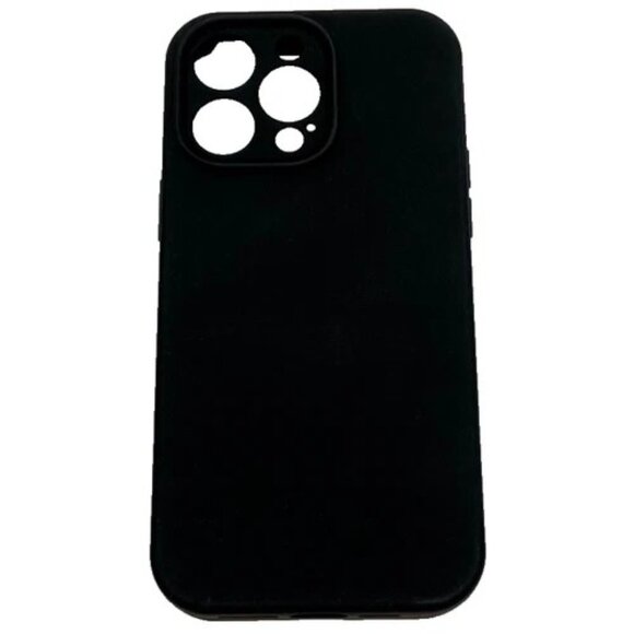 iPhone 14 Pro Max Phone Case Black Silicone Drop+ Anti-Scratch Shock-Proof EUC - Picture 1 of 7